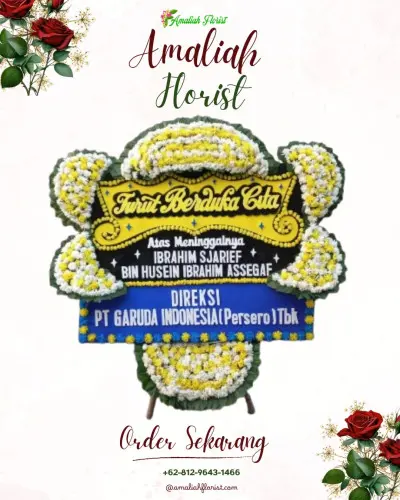 Papan Bunga Duka di Plembutan